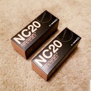 Bundle of 2 - Authentic MAC Liquid Foundation NC20